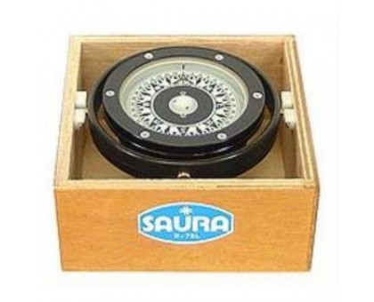 Saura B-150, компас настольный в деревянном боксе с сертификатом РРР