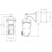 INT-PTZIP40-D05: 2.13 Мп Профессиональная поворотная IP видеокамера 36X Zoom c тепловой камерой 35мм