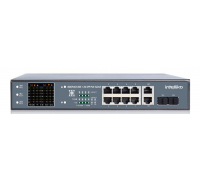 INT-VNST1006-124 - 8-х портовый сетевой неуправляемый коммутатор с PoE (+2 SFP)