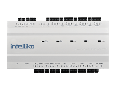 INT-NC004-824 (FA41-SK089) - Сетевой биометрический контроллер для двух точек прохода СКУД с подключением по локальной сети