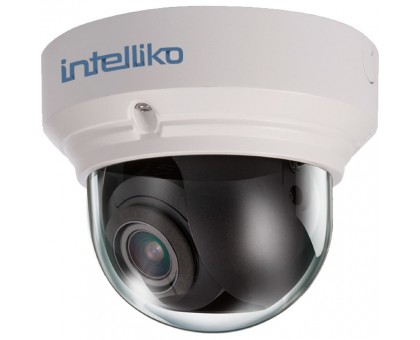 INT-VIPDC80-P10: 6 Мп профессиональная купольная IP-видеокамера (3.6-10 мм) с ИК-подсветкой до 30м