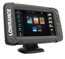 Суперкомплект lowrance elite-7 ti +карта+аккумулятор+кронштейн