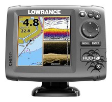 Суперкомплект lowrance hook-5+карта+аккумулятор+кронштейн