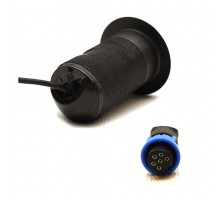 Garmin p319,8-pin,600w,plastic thru-hull
