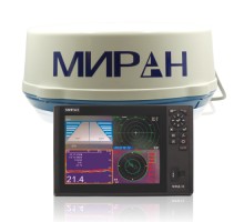 Многофункциональная станция МИРАН МФД-12-07-1 (эхолот/РЛС/картография/плоттер/АИС класс В)