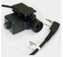 Адаптер с кнопкой РТТ для подключения гарнитур SIRUS TACTIC к радиостанциям Kenwood