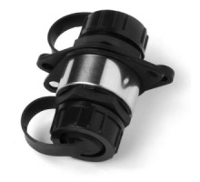 Соединитель переборочный для морской сети Marine network cable coupler (RG45*2стороны, влагозащита)