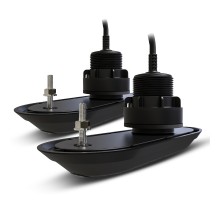 Pack of RV-320 RealVision 3D Plastic Thru Hull Txds, Port &Starboard20°, Direct connect to AXIOM (2 x 2m, Y-cable and 8m extension cable)