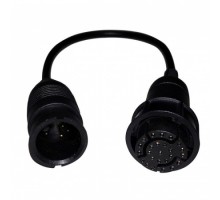 Adaptor Cable (9 pin to 8 pin) to attach an existing 8 pin Airmar (CP370 style connector) transducer to AXIOM 7 DV