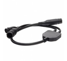 Y-Cable (9 pin to 9 & 7 pin) to attach a DownVision (CPT-1xx)Transducer& an Airmar (direct connect to ax7/eSx7 MFD) transducer to AXIOM 7DV