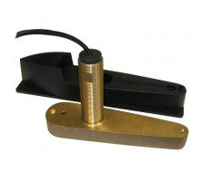 CPT-120 Bronze Through Hull CHIRP Transducer with High Speed Fairing, Depth & Temp, Direct connect to CP100 & xx8 MFDs (10m cable)